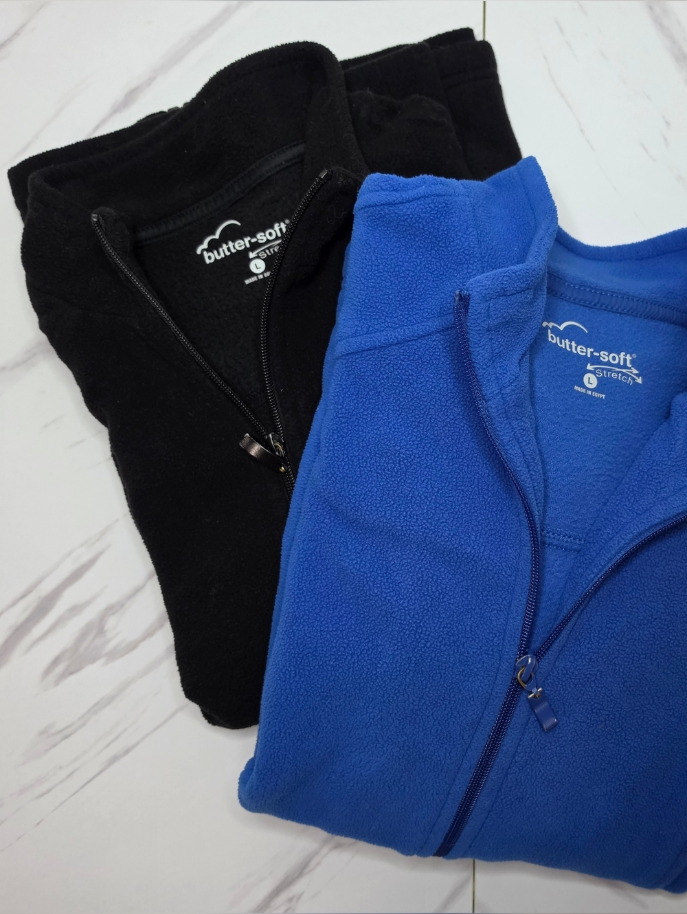 Butter-soft Stretch Scrub Jackets - 2pk | Size LARGE - Picture 2 of 6